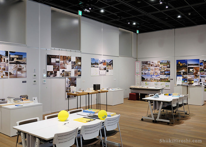 つくばおとなりの建築家展10会場内